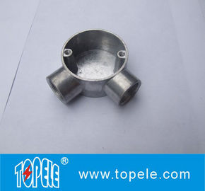 TOPELE 25mm / 32mm BS Przewodów elektrycznych Galwanizowany Aluminiowy Pudełko Związkowe Kręgowe Do Wyposażenia Przewodów