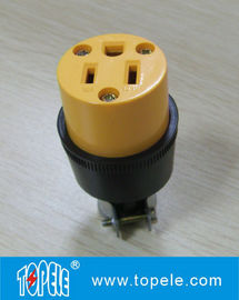 3pin 125V WS U44A Południowoamerykańskie wtyczki i gniazdki GFCI z OEM / ODM