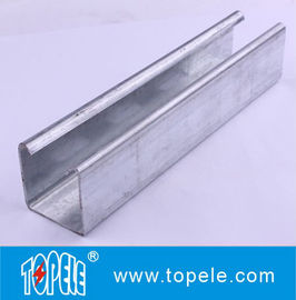 Kanał prosty41x25mm, 41x35mm Pre-galwanizowany Perforated Plain / Slotted Strut Channel Channel Unistrut Channel