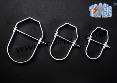 Wysokiego wydajności / UL Standard Pre-galvanized Steel Clevis Hanger z śrubą i orzechami dla rur, zacisków rur