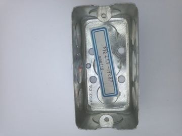 TOPELE 58351 / 58361 / 58371 Galwanizowana stalowa skrzynia prostokątna skrzynia przenośna