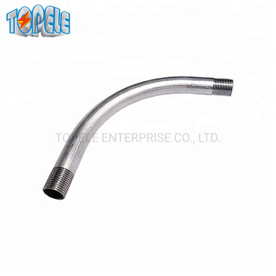 Sztywny przewód Kolanko 90 stopni IEC61386 20 mm-110 mm Ocynkowane ogniowo