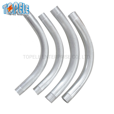 Sztywny przewód Kolanko 90 stopni IEC61386 20 mm-110 mm Ocynkowane ogniowo