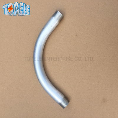Sztywny przewód Kolanko 90 stopni IEC61386 20 mm-110 mm Ocynkowane ogniowo
