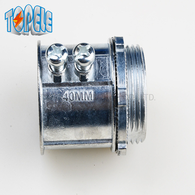 Złączki kablowe EMT 20 mm -50 mm IEC61386 EMT Złącze śrubowe Cynk