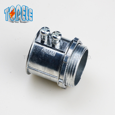 Złączki kablowe EMT 20 mm -50 mm IEC61386 EMT Złącze śrubowe Cynk