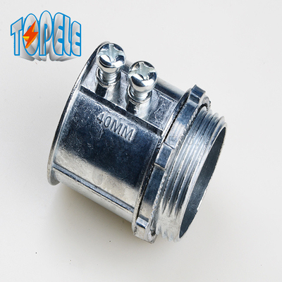Złączki kablowe EMT 20 mm -50 mm IEC61386 EMT Złącze śrubowe Cynk