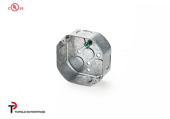 0.6mm, 0.8mm grubość 4 ′′X2 ′′ kwadratowy / ośmiokątny pudełko, pudełka elektryczne i pokrywki