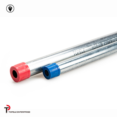 Przewód z galwanizowanej stali BS4568 / TUBE BS4568 / GI PIPE z osłoną ochronną