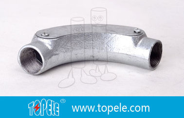 20MM 3 / 4 ′′, 1 ′′ BS4568 GI Żelazne łokieć plastyczne żelazne skrzyżowanie okrągłe z otworem