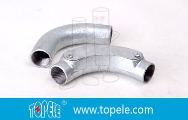 20MM 3 / 4 ′′, 1 ′′ BS4568 GI Żelazne łokieć plastyczne żelazne skrzyżowanie okrągłe z otworem
