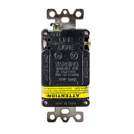 20amp Gfci Przyjmujące i Wyjście 125 Volt Wskaźnik odporny na warunki pogodowe z światłem LED