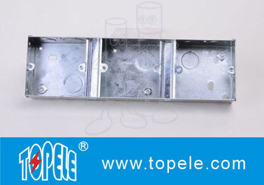 Metalowy sufit zewnętrzny z wyłącznikiem elektrycznym pokrywa 1 + 1 + 1 przewód
