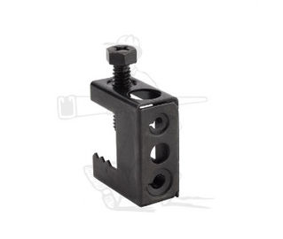 Zęby do wiązki z żelaza elastycznego, urządzenia do układania rur Zgalwanizowane górne uniwersalne zęby do wiązki OEM/ Lay In Lugs/ Black Enamel Spring Steel