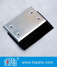Płaskie aluminiowe osłony, wodoodporne gniazda.