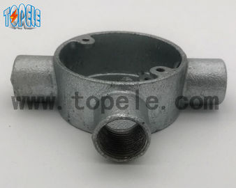Aluminium / żelazo plastyczne BS4568 Przewód trójstronny skrzynia łącznikowa Długa żywotność