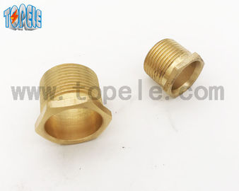 Wyroby z miedzi Flex Metal Fittings Długie / Krótkie Mężczyzna Węzłowy sześciokątny krzak