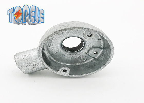 Długa żywotność BS4568 Przewód Złowiony Żelazo 20mm 25mm Terminal And Back Outlet Box