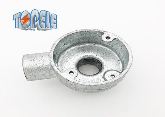 Długa żywotność BS4568 Przewód Złowiony Żelazo 20mm 25mm Terminal And Back Outlet Box