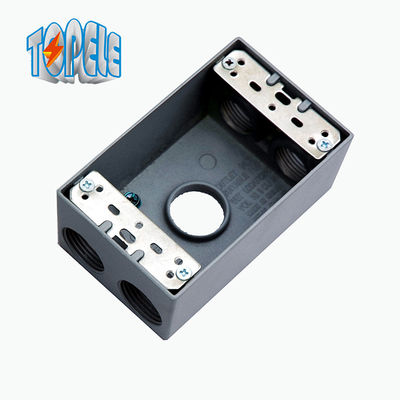 1 gang 3 otwory 3/4 cali IP67 odporne na warunki pogodowe skrzynki elektryczne