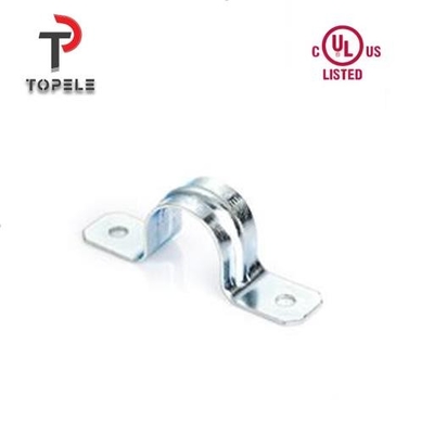 UL Standard 1/2" - 4" Pre galwanizowane dwa otwory paska dla EMT przewodu