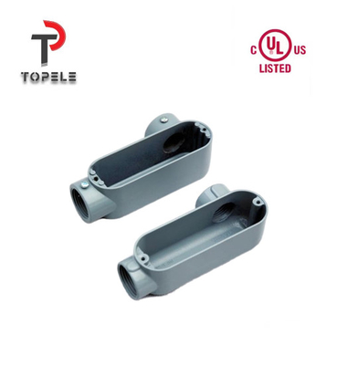 1/2 " UL Lista sztywne ciało przewodu LL / LR / LB / C / T Typ aluminium Typ NTP