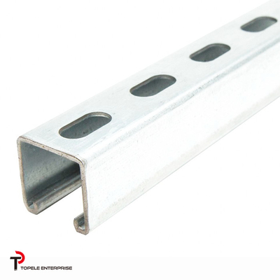 System wsparcia galwanizowanego o szczelinie, w kształcie U, kanał 41X41MM